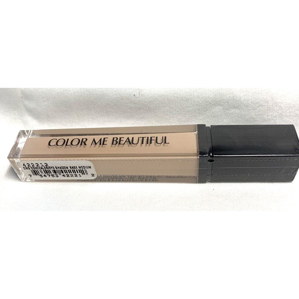 Color Me Beautiful Miraculous Cream Concealer and Eye Shadow Base (Medium) New